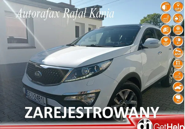 śląskie Kia Sportage cena 56700 przebieg: 163303, rok produkcji 2015 z Glinojeck